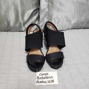 Calvin Klein heels 6 black